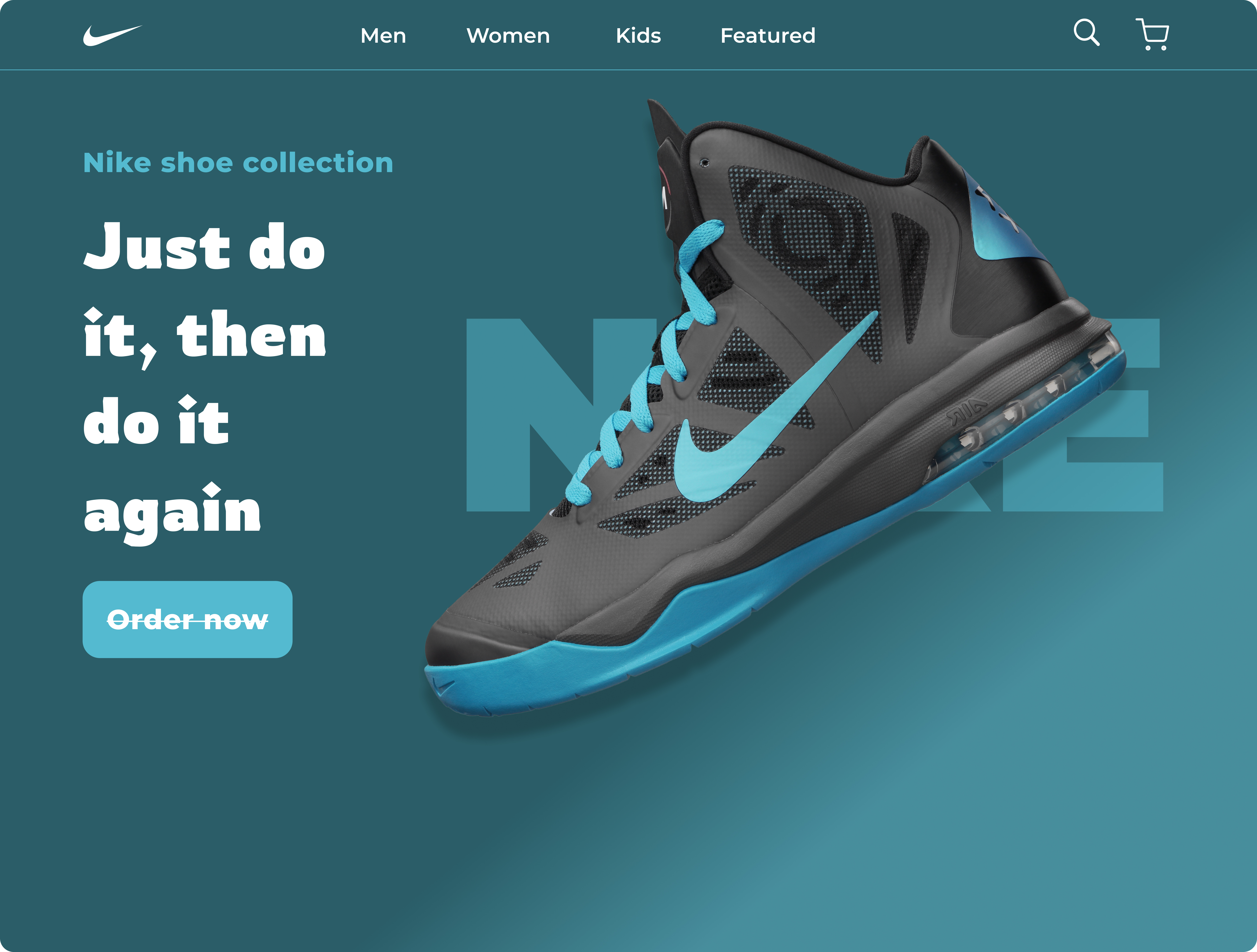Nike Landing Page
